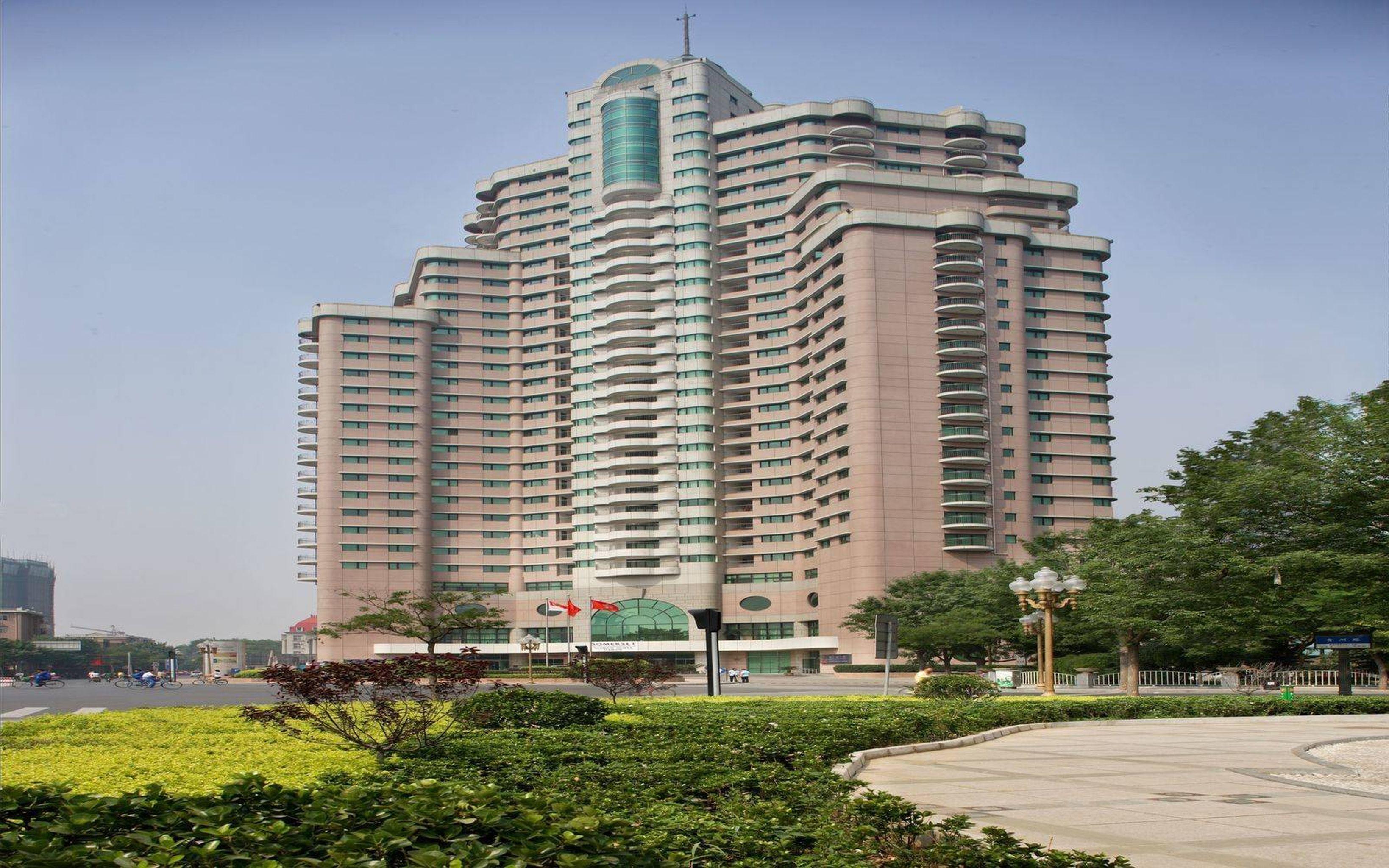 Somerset Olympic Tower Тяньцзинь Экстерьер фото